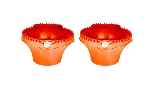 LED Light Water Sensor Diyas Plastic with, Ambient Lights, (Pack of 6/12/)